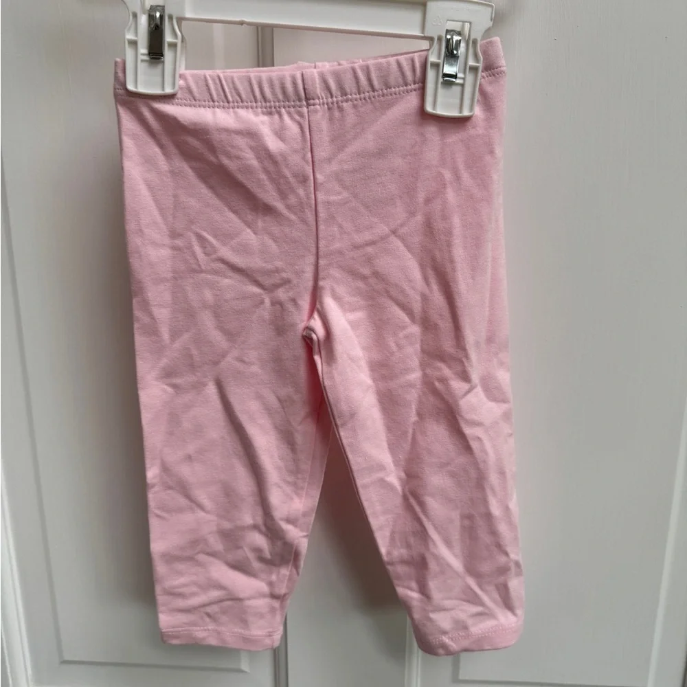 The Children's Place 3T Girls Soft Pink Capri Leggings